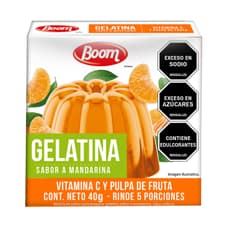 Gelatina sabor a mandarina Boom (40 g / 1.4 oz)