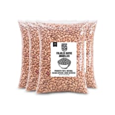 Frijoles bayos amarillos Cosecha Real (4 x 2.26 kg / 5 lb)