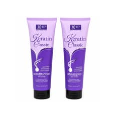 Juego de champú y acondicionador Keratin Classic XHC (2 × 300 ml)