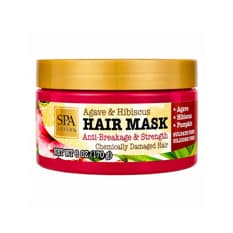 Mascarilla para el cabello de agave, hibisco y piña Spa Luxury (170 g / 6 oz)