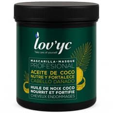 Mascarilla capilar profesional de aceite de coco Lov'yc (700 ml)