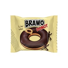 Dona rellena de chocolate con cobertura de chocolate Brawo ANI (40 g / 1.41 oz)