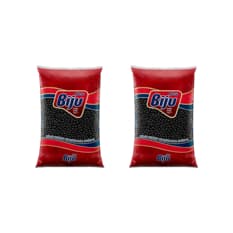 Frijoles negros MEU BIJU (2 x 1 kg / 2.2 lb)