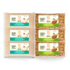 Combo de granos y legumbres Cosecha Real #9: Arroz de grano largo + Lentejas
