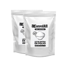 Leche entera en polvo Campo Vivo (2 x 500 g / 1.1 lb)