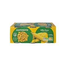 Maíz dulce sin gluten Continente (3 x 150 g / 5.29 oz)