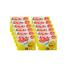 Gelatina sabor limón Oli (12 x 85 g / 3 oz)