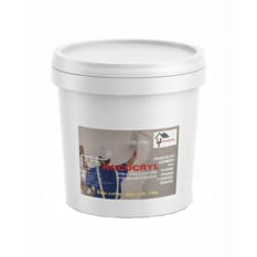 Pintura vinil color blanco 100% acrílica con acabado mate para fachadas e interiores Rocoa Rococryl (10 L)