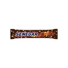 Barrita de chocolate rellena de caramelo y maní Senegar (40 g / 1.41 oz)