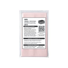 Sábanas - protectores desechables de color rosadas LGCL (10 U)