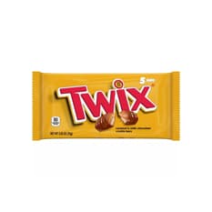 Barras de galleta de caramelo y chocolate con leche Twix (75 g / 2.65 oz)