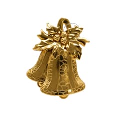 Adorno de campanas doradas para árbol de navidad Casa y Menaje