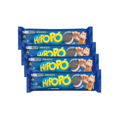 Galletas con relleno sabor vainilla Hipopó (4 x 80 g / 2.82 oz)