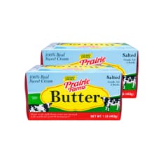 Mantequilla con sal Prairie Farms (2 x 453 g / 1 lb)