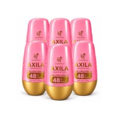 Desodorante roll-on rosado Axila (6 x 70 ml)