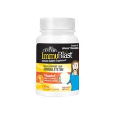 ImmuBlast. Vitamina C con vitaminas + minerales + hierbas 21st Century (32 tabletas)