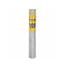 Malla hexagonal galvanizada 2" de apertura 1.5 m x 50 m Vonder