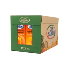 Jugo de melocotón Don Simon (12 x 1 L)