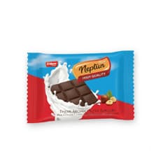 Barra de chocolate con leche sabor avellanas Neptun Erdem (50 g / 1.76 oz)