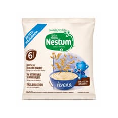 Cereal seco de avena para lactantes a partir de los 6 meses sin azúcar añadida Nestlé Nestum (90 g / 3.17 oz)