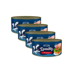 Lomitos de atún en aceite Lucy (4 x 1 kg / 2.2 lb)