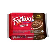 Galletas dulces de chocolate rellenas con crema sabor a vainilla Festival (403 g / 14.2 oz)