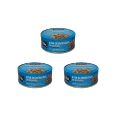 Atún desmenuzado en salmuera YEYA (3 x 140 g / 5 oz)