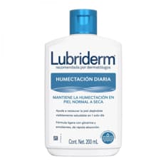 Crema humectante corporal Lubriderm (200 ml)
