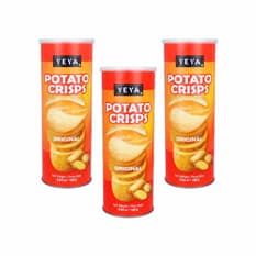 Papas fritas crujientes sabor original YEYA (3 X 160 g / 5.64 oz)