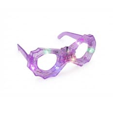 Gafa malva con luces LED Torbex