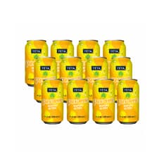 Refresco gaseado de piña YEYA (12 x 330 ml / 11.2 fl oz)