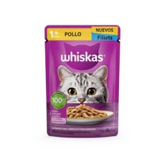 Alimento para gatos adulto sabor a pollo Whiskas (85 g / 2.99 oz)
