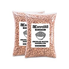 Frijoles bayos amarillos Campo Vivo (2 x 454 g / 1 lb)