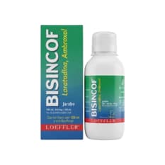 Jarabe de Loratadina y Ambroxol Bisincof Loeffler (120 ml)