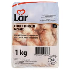Mollejas de pollo congeladas Lar (1 kg / 2.2 lb)