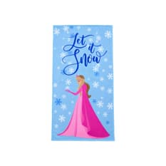 Toalla azul de princesa de hielo 70 cm x 140 cm Colibrí