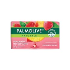 Jabón en barra naturals yogurt y frutas Palmolive (120 g)