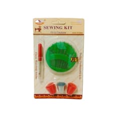 Kit de costura con agujas y dedales King Bird