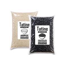 Combo básico Tatine #4: Frijoles negros Tatine + Arroz de grano largo Tatine