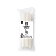 Vela blanca artesanal Cosecha Real (5 U)
