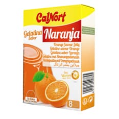Gelatina sabor naranja Calnort (170 g / 6 oz)