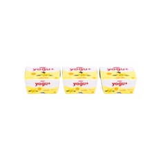 Yogur pasteurizado sabor a vainilla Yogu+ Feiraco (12 x 125 g / 4.40 oz)