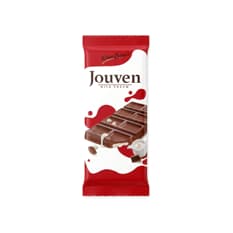 Tableta de chocolate rellena de crema de leche Jouven Rosso Bianco (50 g / 1.76 oz)