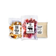 Ajiaco criollo Campo Vivo + Huesos de res Cosecha Real + Arroz de grano largo Cosecha Real