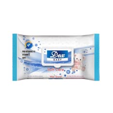 Toallitas húmedas para bebé Soft Care Baby Dex (72 U)