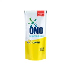 Detergente líquido lavavajillas limón Omo (450 ml)