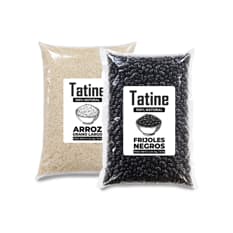 Combo básico Tatine #10: Frijoles negros Tatine + Arroz de grano largo Tatine