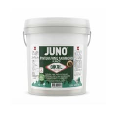 Pintura vinílica antimoho blanca seda JUNO BIKRIL (10 L)