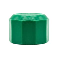 Tapa verde de PVC - 1/2 pulgada - Aqua-Q