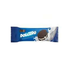 Galleta crujiente de cacao con crema de vainilla Dolcero Dolcetti (56 g / 1.97 oz)